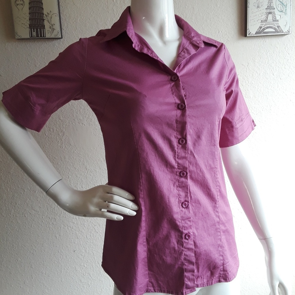 🤑FINAL SALE 🔥NWOT/Doublju J. Tomson blouse  M